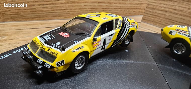 Die Cast 1/43 Modellino Auto Renault Alpine A310 1800 Rally De La Chataigne 1976 C. Dacremont Scaled