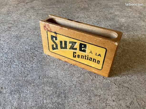 Ancienne Boîte En Métal Publicitaire Suze - état D'usage - Collection Apéro