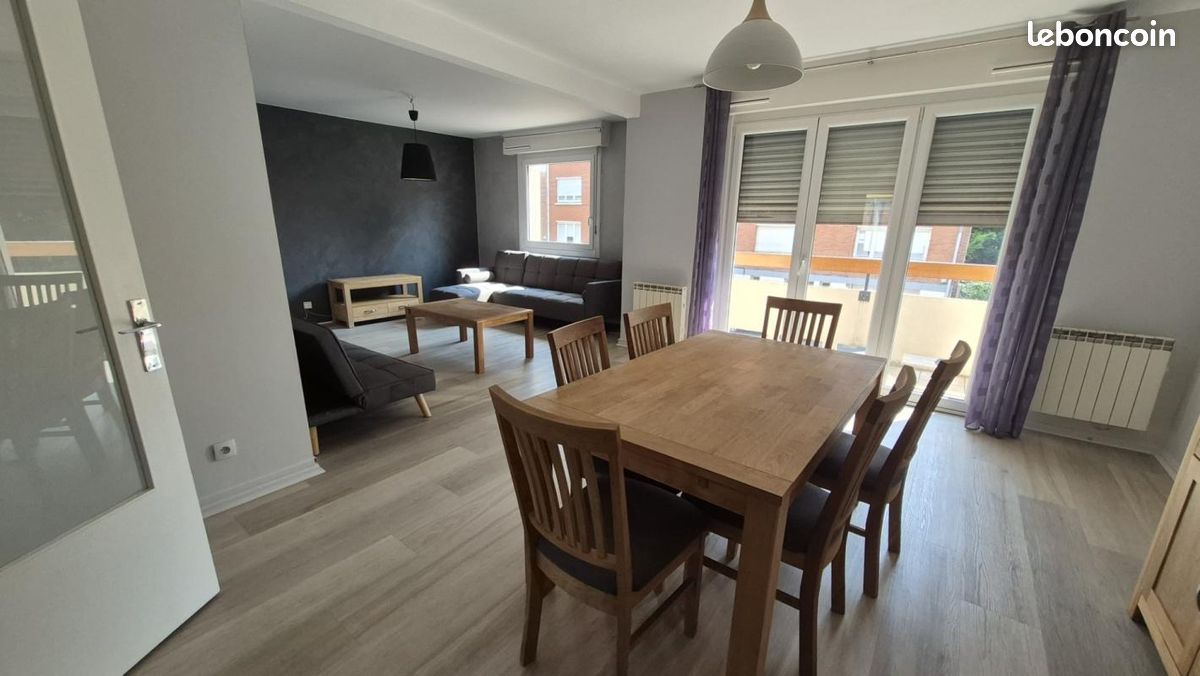 Appartement 3 pièces 76 m² · à Lille · 76 m² · 1 095 €/mois
