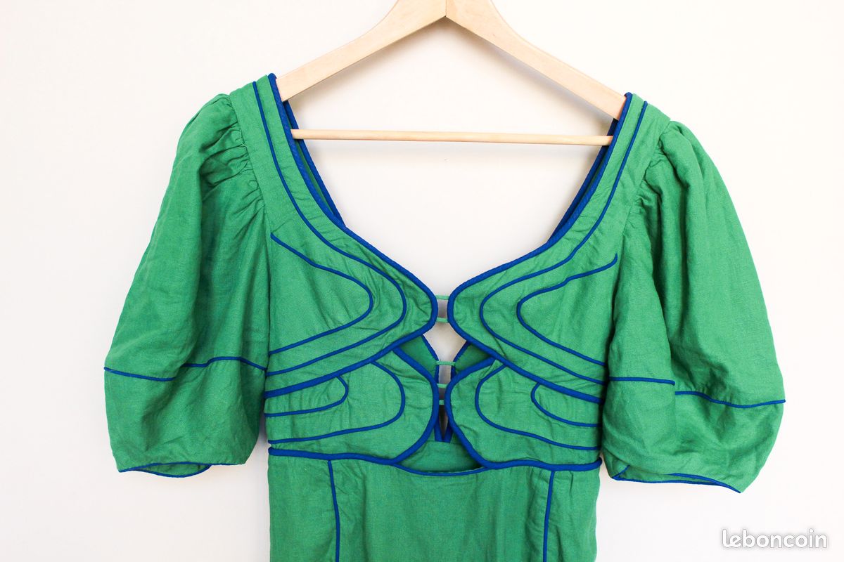 Robe midi graphique Farm Rio (image 4)