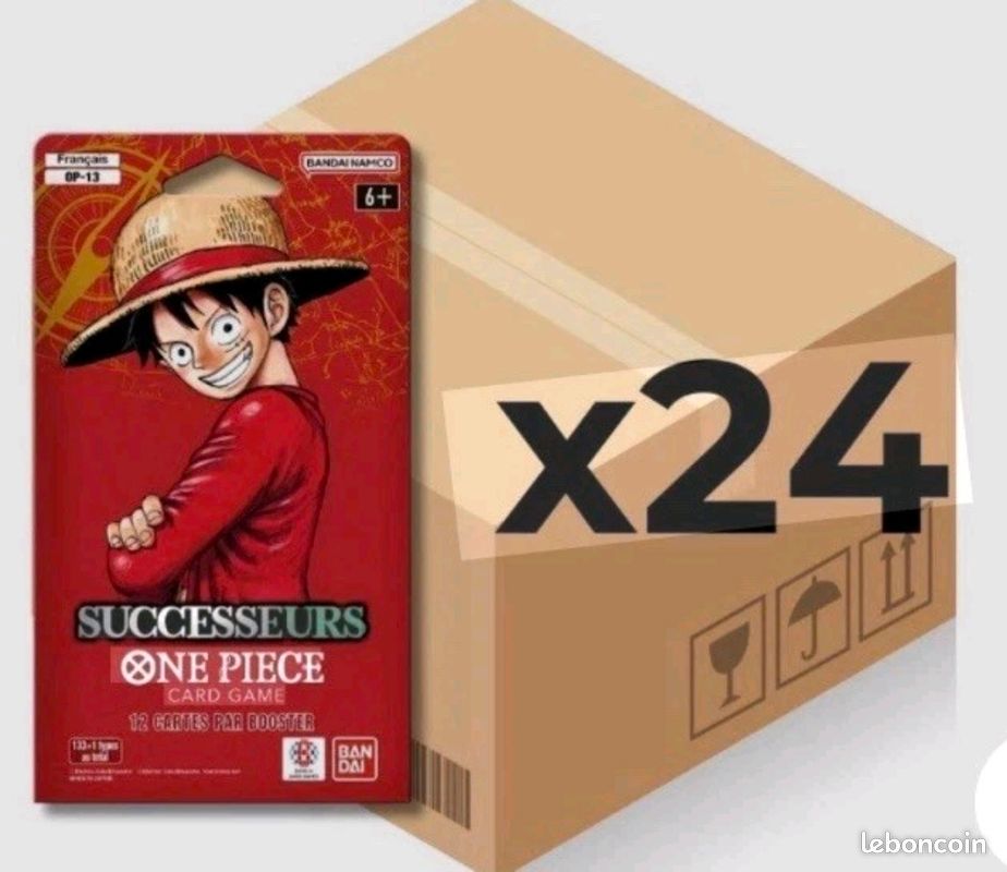One Piece CG - OP13 - Carrying on His Will - Boite de 24 Boosters - JPN