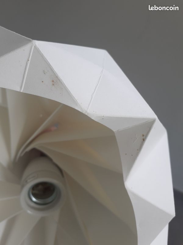 Suspension origami blanche tedzukuri (image 3)