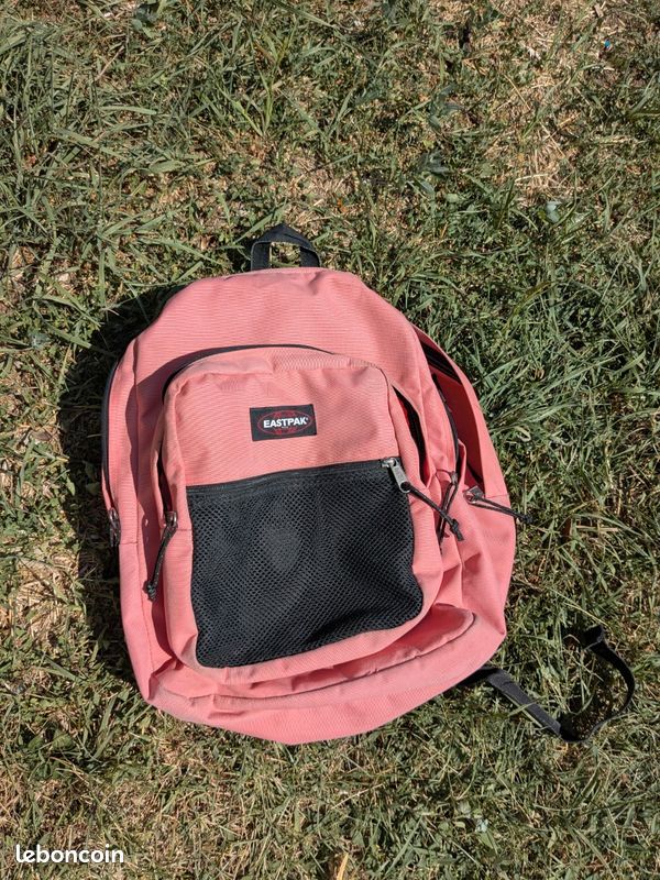 Sac à dos Eastpak pinapple rose 2 compartiments (image 1)