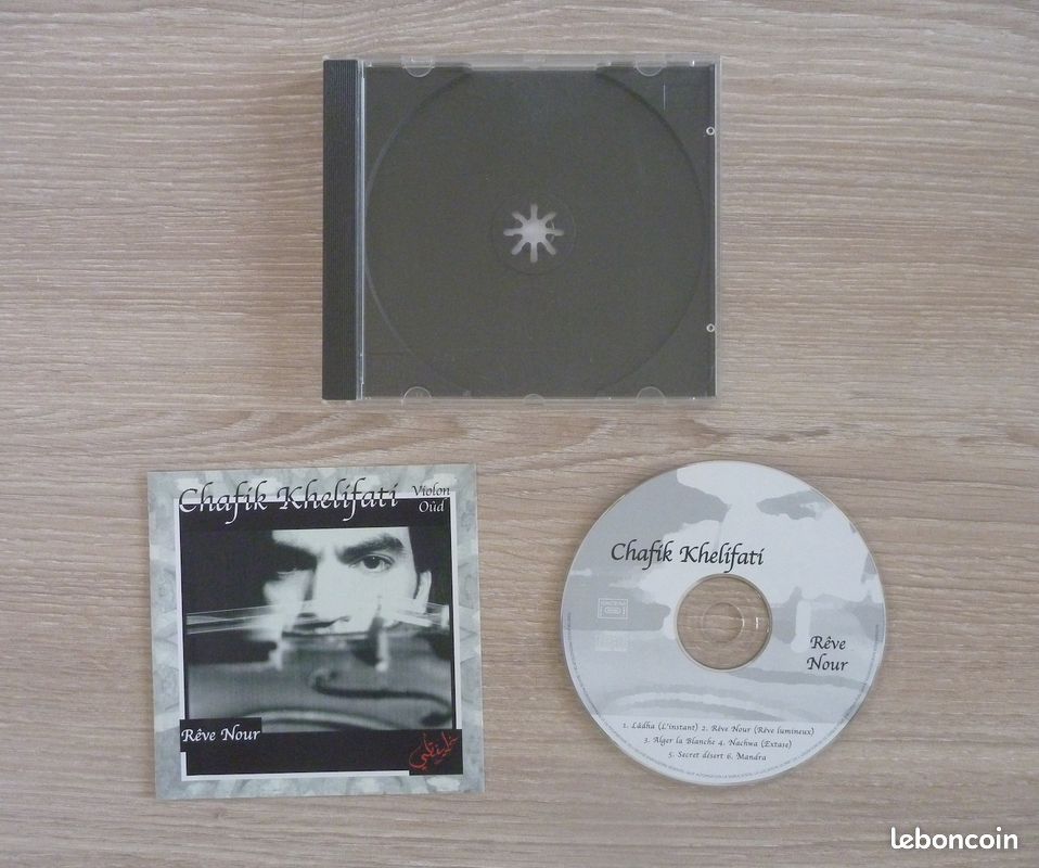 CHAFIK KHELIFATI Rêve Nour CD album musique orientale 6 titres - C. NEUF (image 1)