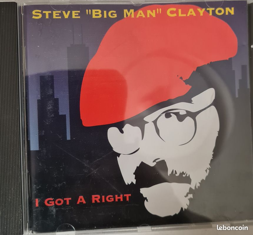 Cd blues boogie cd steve big man clayton i got a right (image 1)
