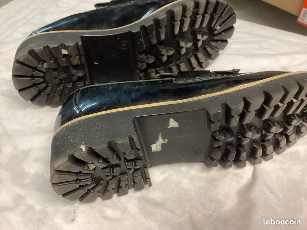 Chaussures noir femme verni taille 38 (lot B) (image 3)
