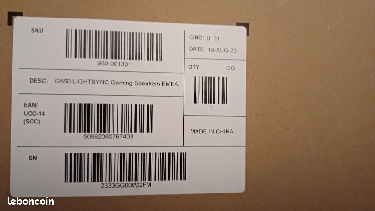Logitech G560 lightsync (image 5)