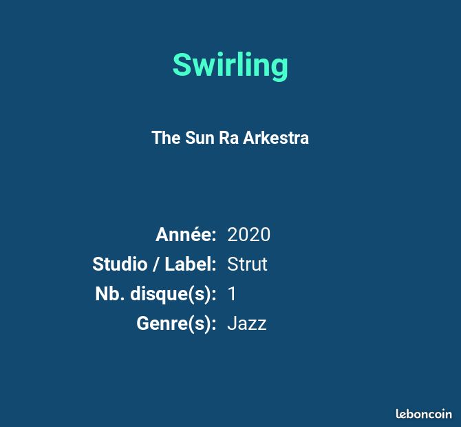 Swirling - The Sun Ra Arkestra (image 2)