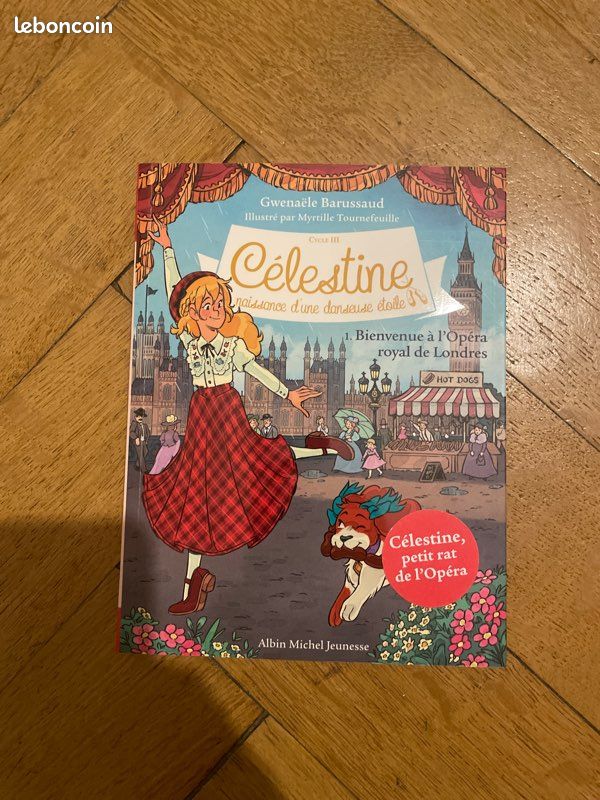 Célestine naissance d’une danseuse étoile Cycle 3 tome 1 (image 1)
