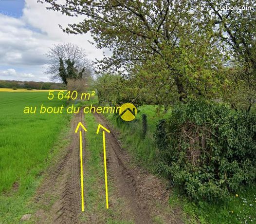 Terrain 5 640 m² Sancoins