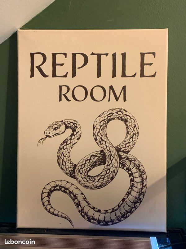 Panneau affiche Reptile Room (image 1)