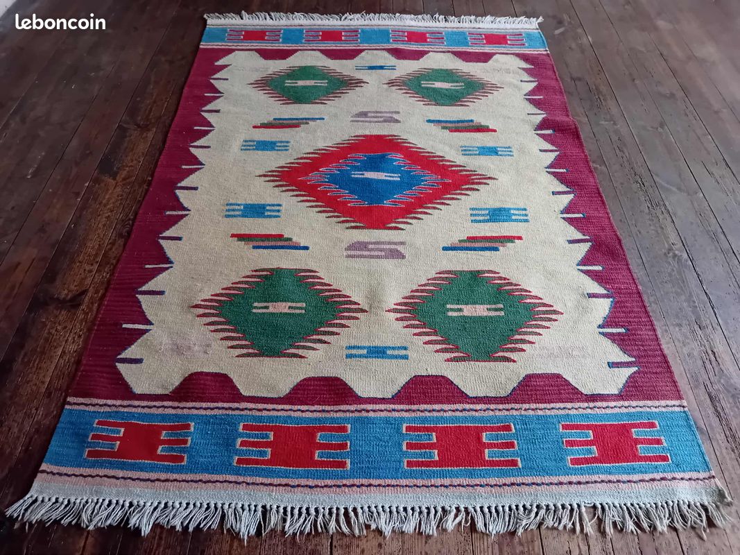 Kilim fait main 173x118cm (image 1)