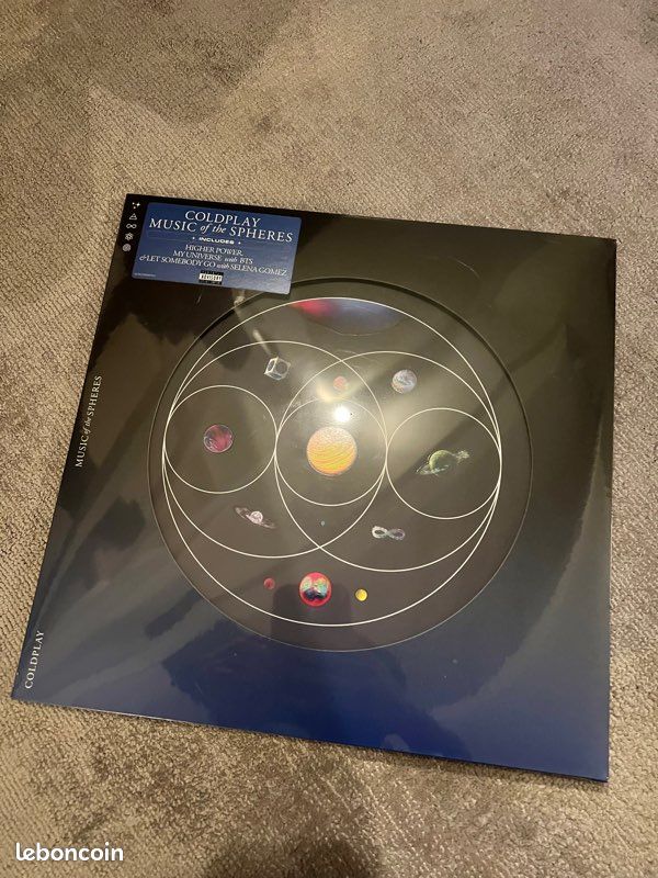 Vinyle Coldplay - music of the spheres (image 1)