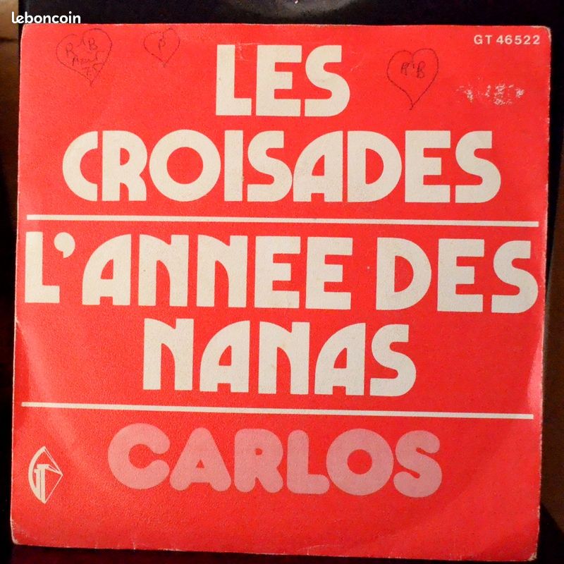 45 tours Carlos "Les croisades" (image 1)