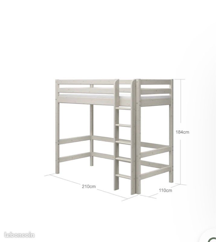 Lit mezzanine une personne Flexa (image 1)