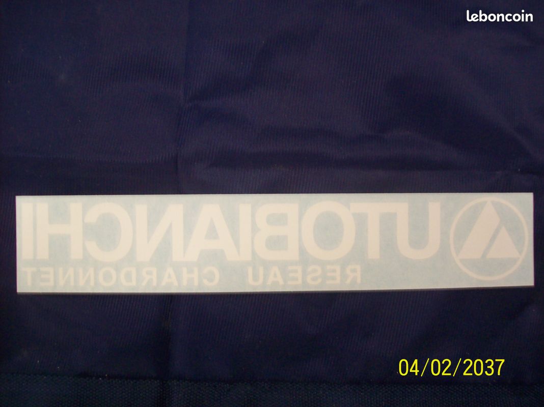 Sticker Autobianchi de lunette AR (image 1)