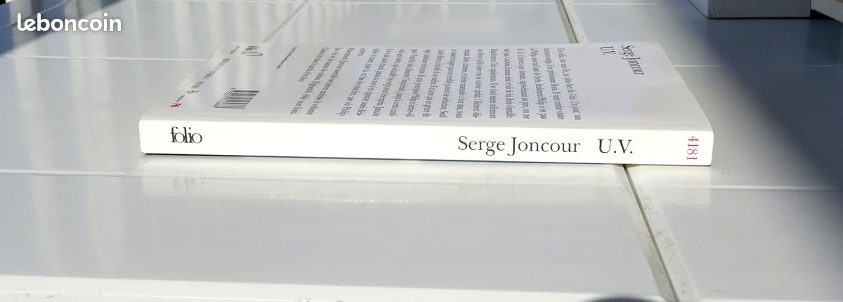 Serge JONCOUR - U.V. Folio Gallimard 2007 - Prix du Roman France Télévisions 2003 - Thriller - Suspense Huis-clos Mer été Adapté au cinéma îles Tension Vacances Famille - Manipulation (image 7)