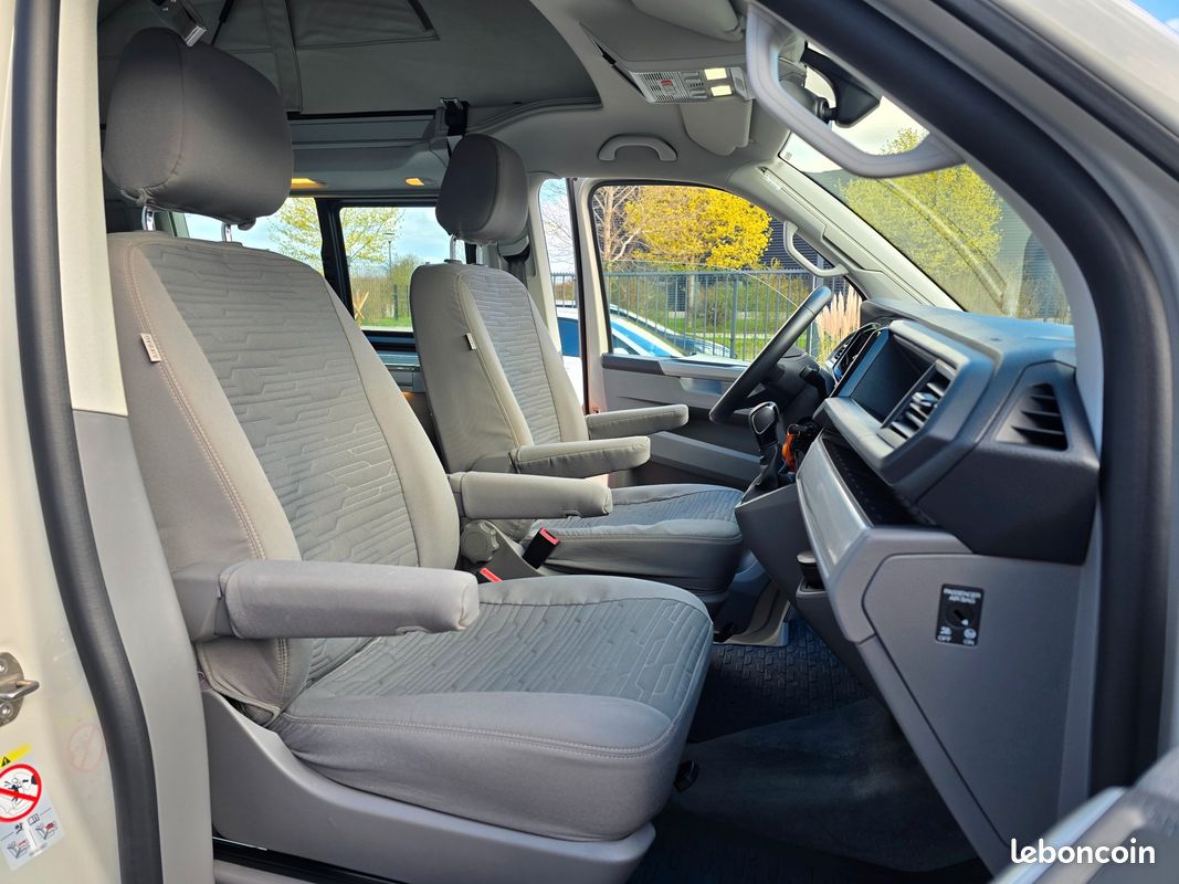VOLKSWAGEN CALIFORNIA COAST 2.0 TDI150ch DSG CARPLAY/IMMAT FR COVERING ORANGE garantie VW 08/2028 (image 17)