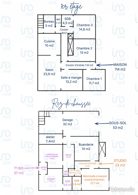 Propriété 4 pièces 188 m² (image 20)