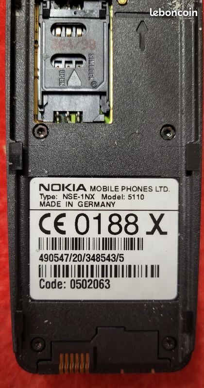 Téléphone NOKIA 5110 (image 3)