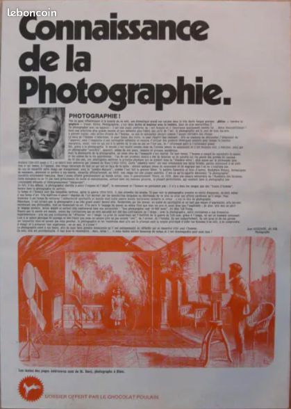Ancienne image N°18 de la collection Connaissance de la Photographie du Chocolat Le Poulain de 1970 (image 3)