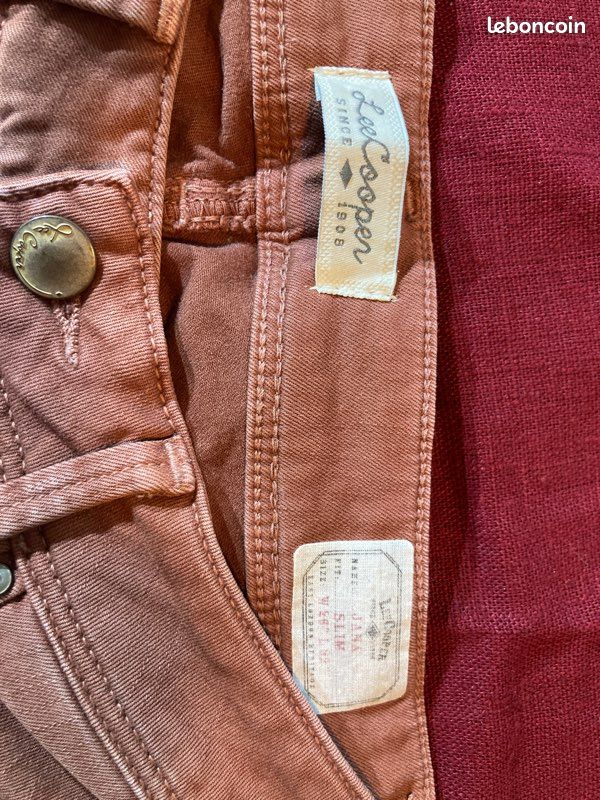 Jean Lee Cooper Taille 28 En Jean Jeans LC122ZP Blue Brushed – Lee