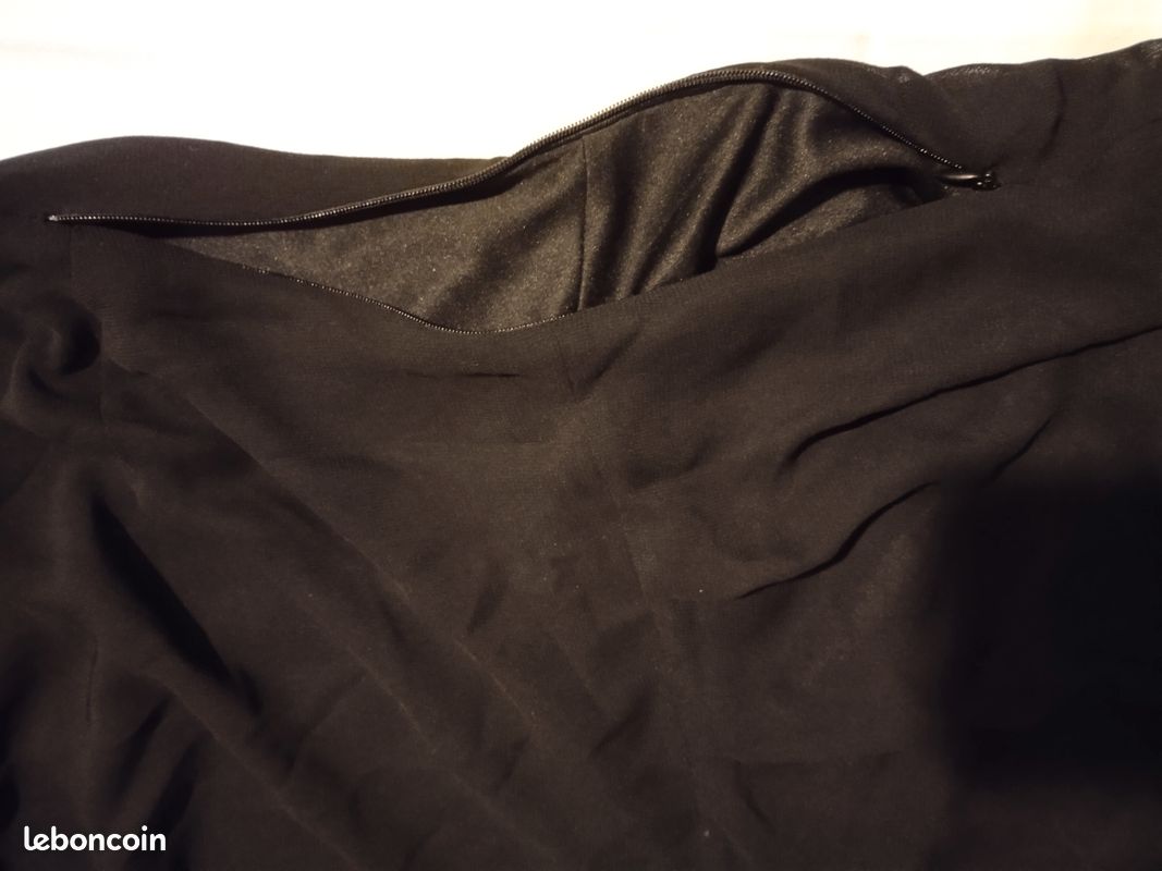 Robe noire soirée taille 40 (image 5)