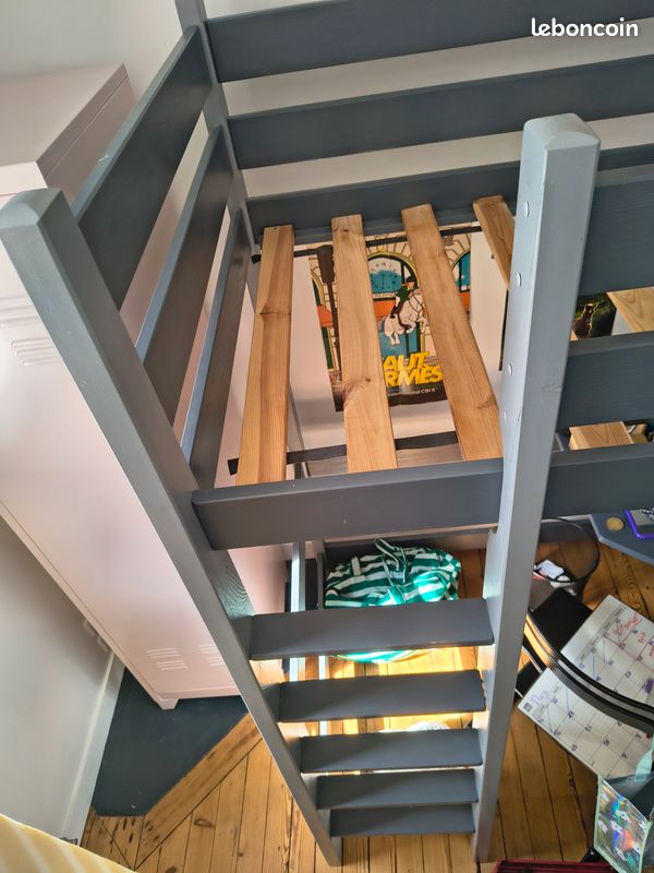 Lit mezzanine enfant, jeune ado [URL masquée pour votre sécurité] (image 3)