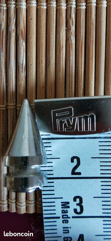 Rivets ou clous en forme de cône, pour vêtements (image 4)