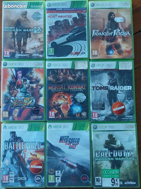 Jeux xbox 360 (image 1)