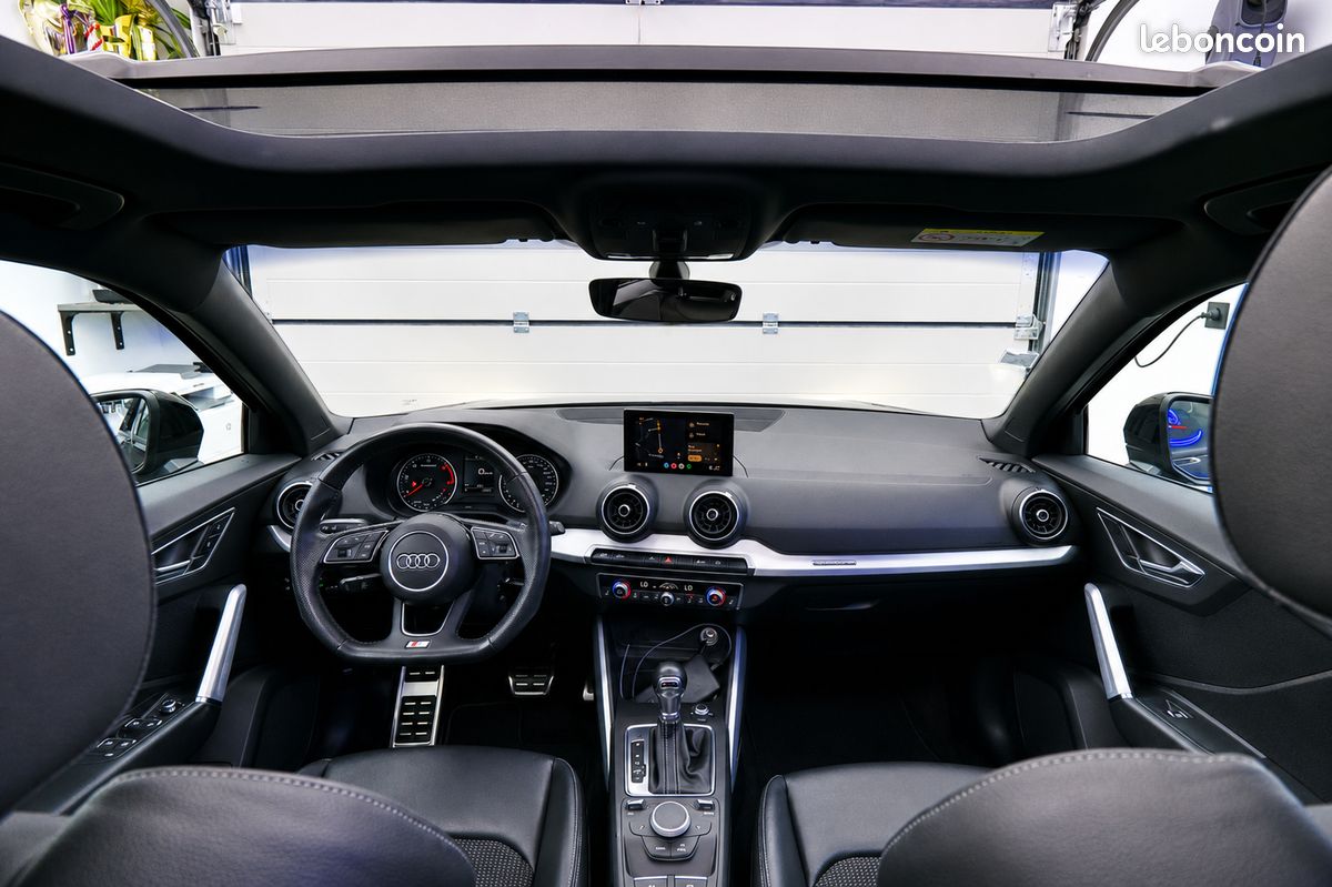Audi Q2 35 TDI Quattro S Tronic 7 S line + toit ouvrant + sièges chauffants (image 3)