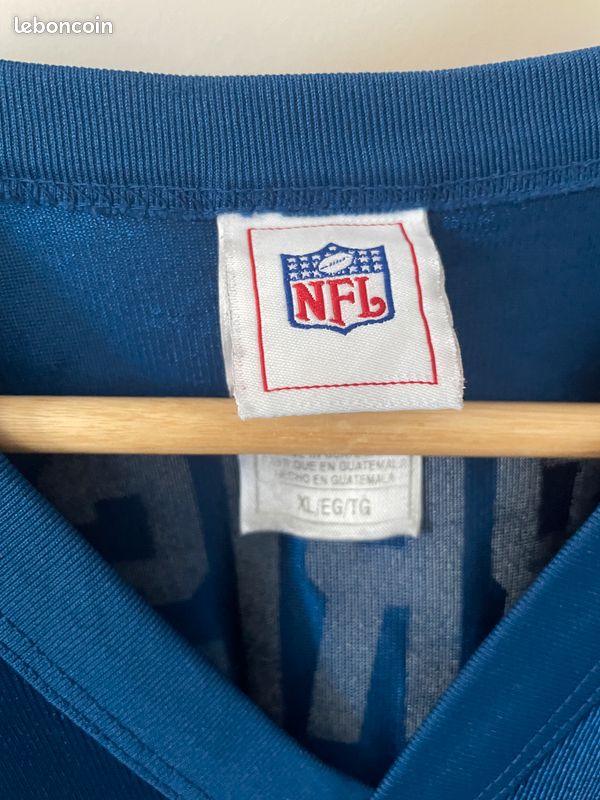Maillot NFL vintage Indianapolis Colts HOME 00 COLTS – Football Shirt Vintage