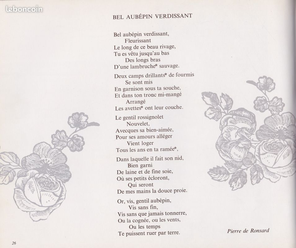 PREMIER LIVRE de POESIE - GAUTIER-LANGUEREAU - 1987 (image 6)