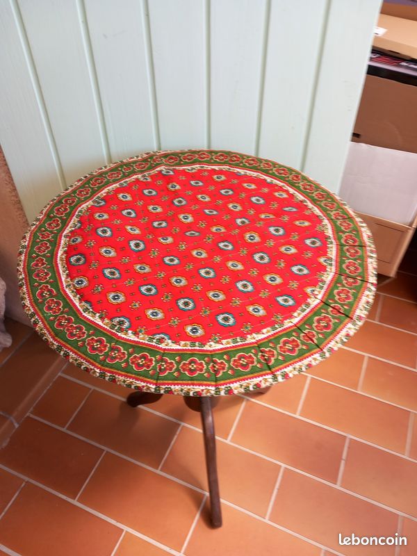 Lot 4 Napperons Matelassés Noël Bordure Houx Ruban Rouge Neufs