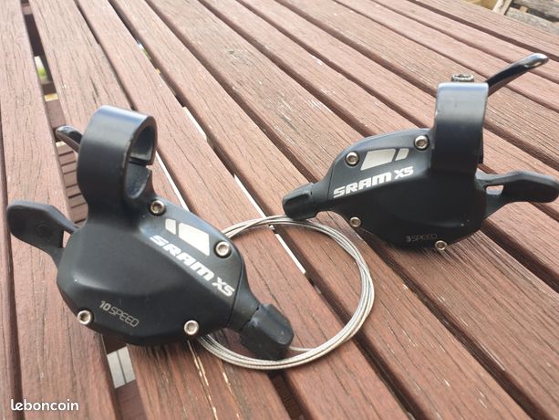 Déclencheur Avant SRAM X5 3 Vitesses - Trigger Avec Pince, Noir, Compatible VTT, Neuf