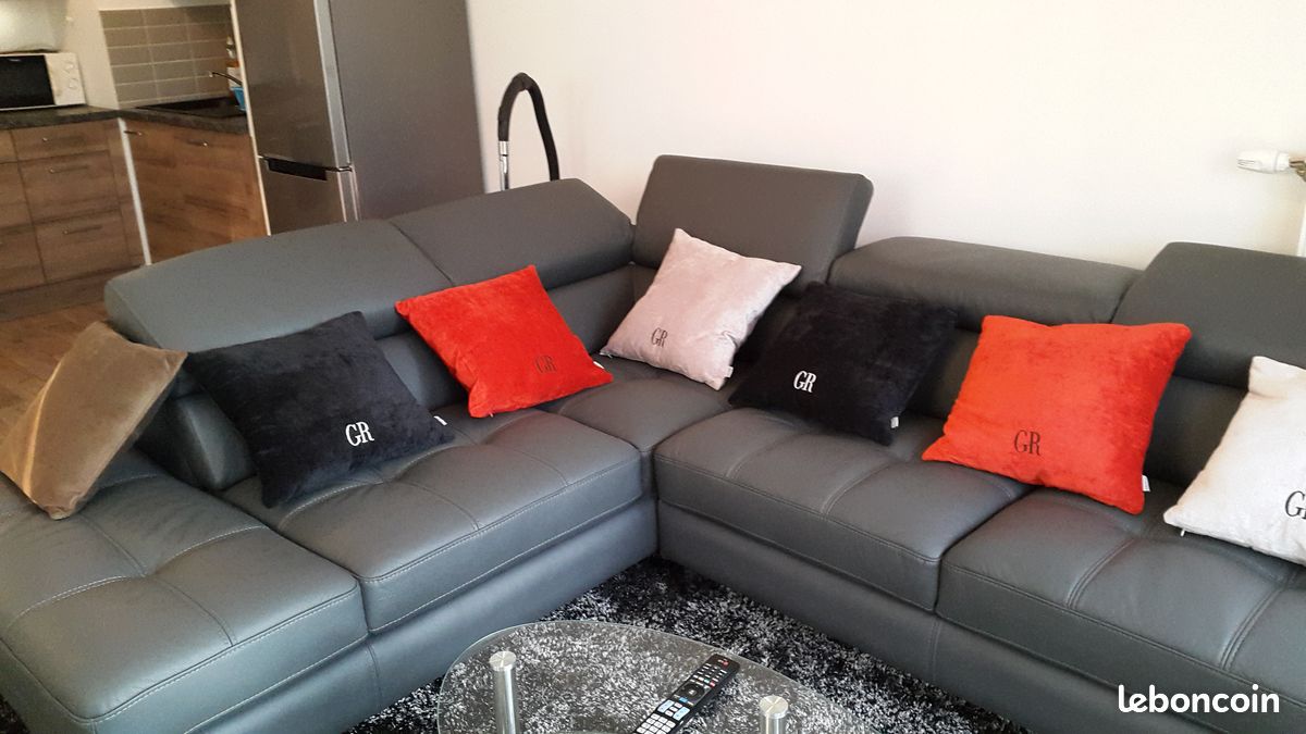 Canape angle fixe gauche (image 2)