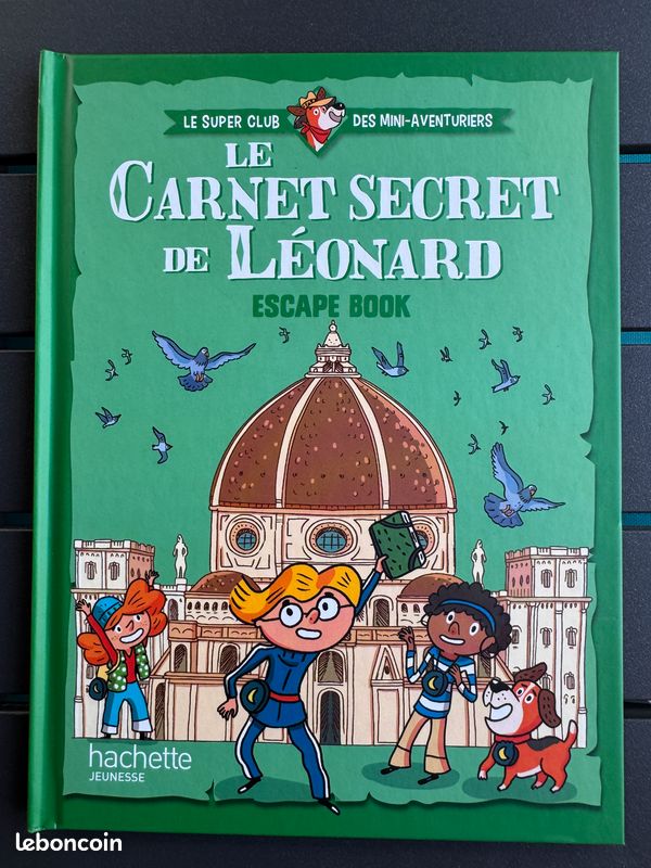 Livre Le carnet de Léonard Hachette jeunesse neuf (image 1)