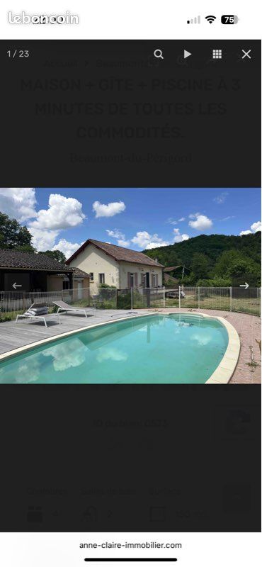 Maison 4 pièces 150 m² · à Beaumontois en Périgord · 150 m² · 200 000 €