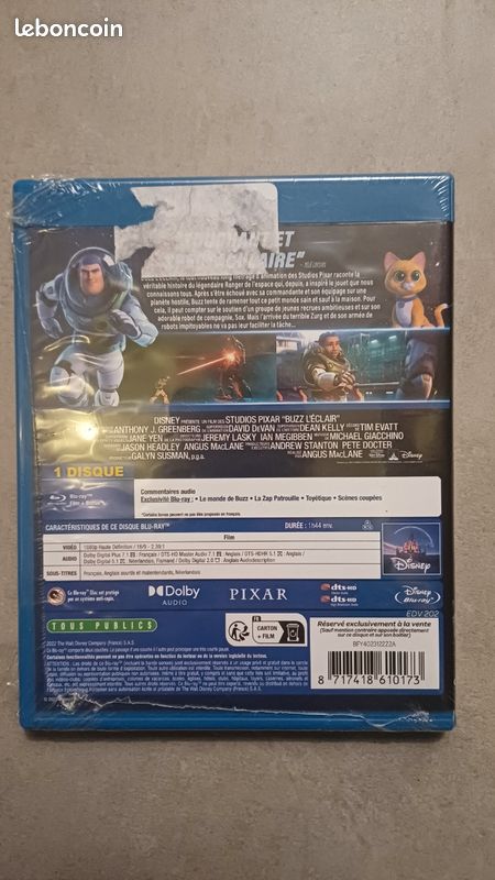 Buzz l'éclair DISNEY blu-ray disc (image 2)