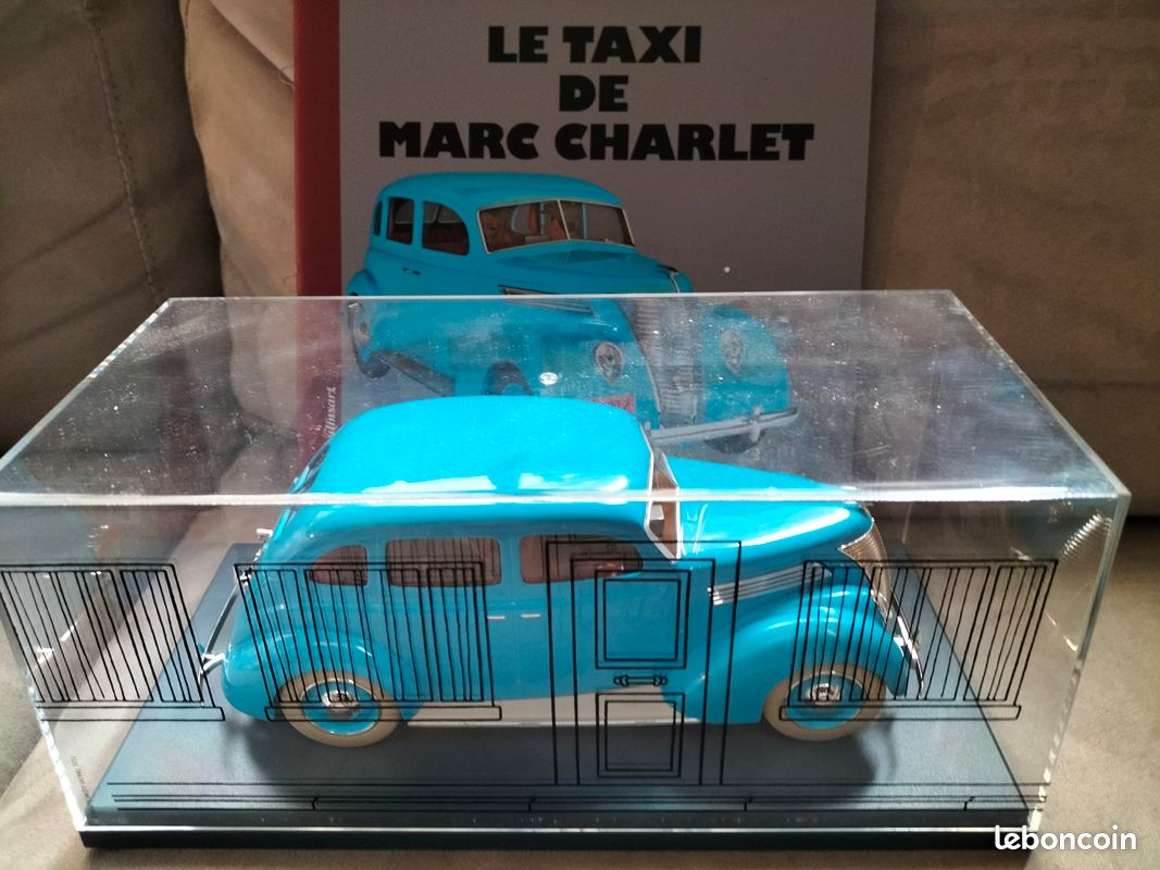 SPLENDIDE VOITURE TINTIN 1/24° AFFAIR. TOURNES N°14 - NEUF EN BOITE & FASCICULE