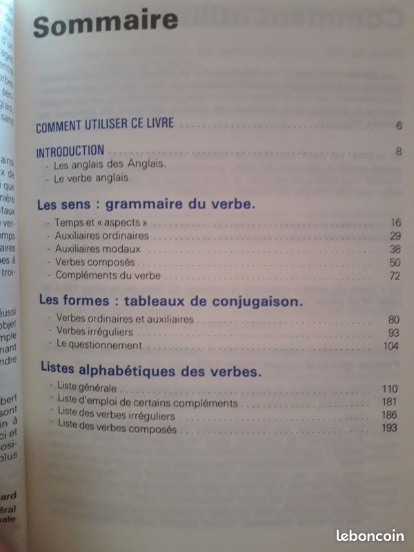 Bescherelle anglais,verbes (image 2)