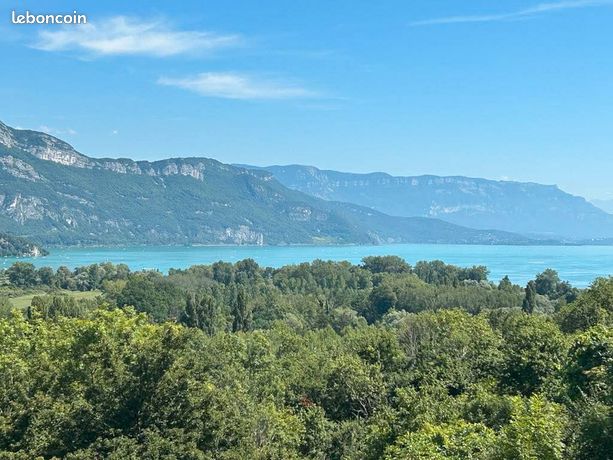 Terrain vue lac du bourget