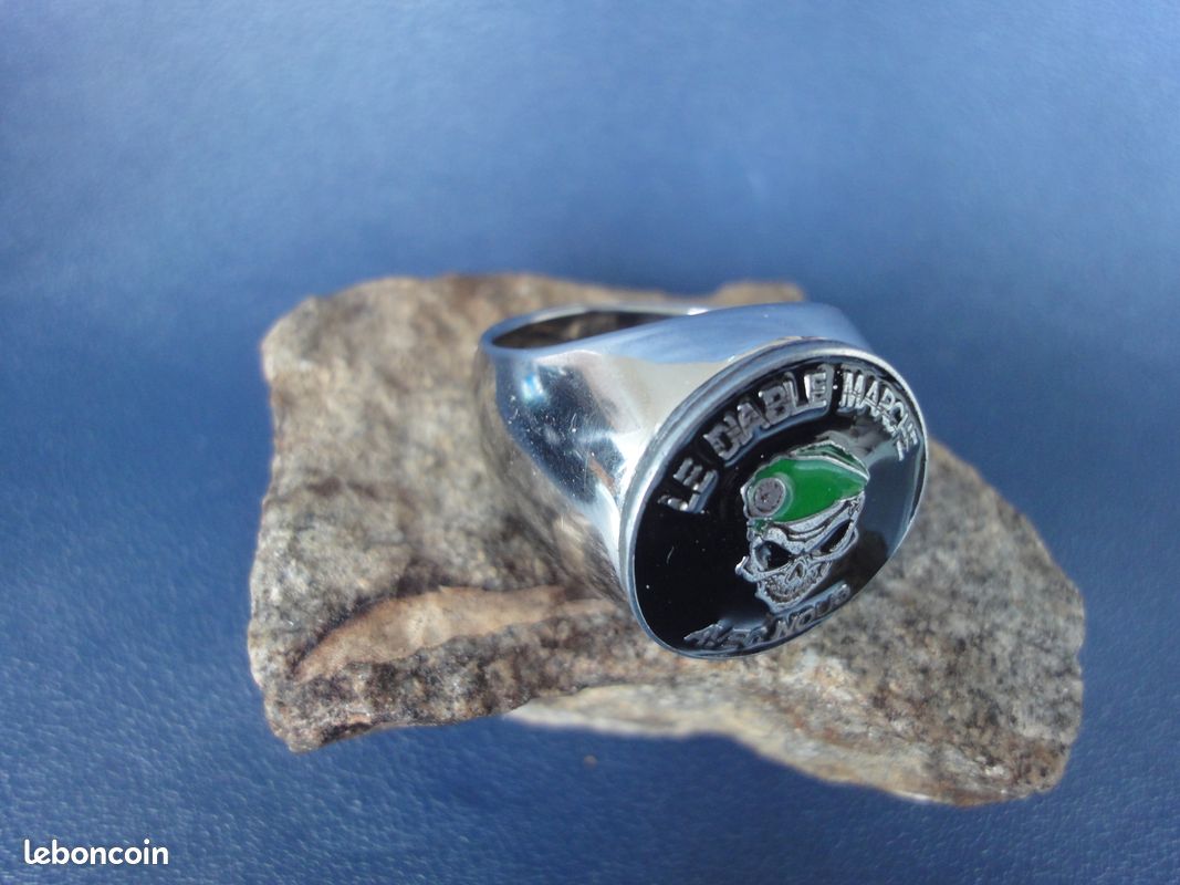 Bague 'Le diable marche avec nous ' de la légion étrangère (image 4)