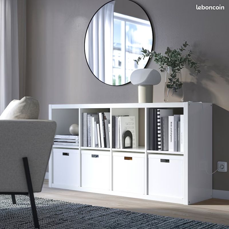 Étagère KALLAX blanc brillant (image 2)