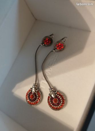 Boucles D'oreilles Vintage Gas Pour Homme – Multicouleur, Lot Original