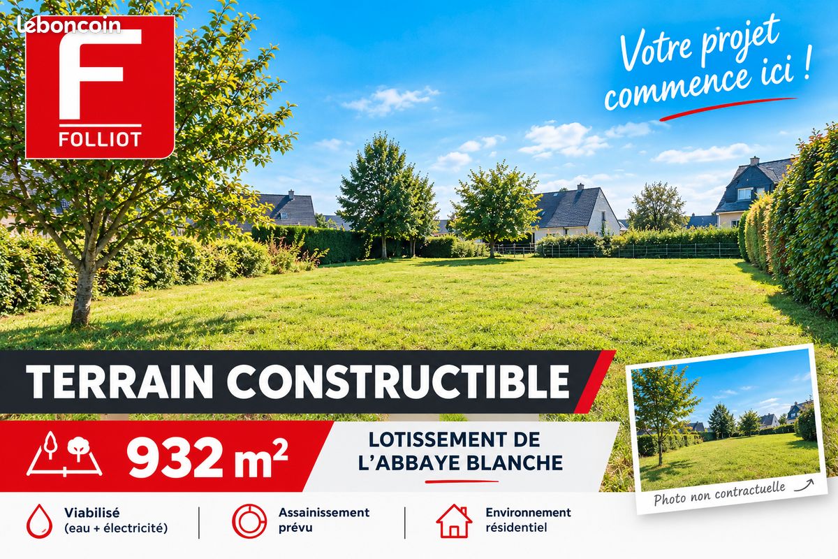 Terrain 932 m² · à Mortain-Bocage · 932 m² · 20 500 €