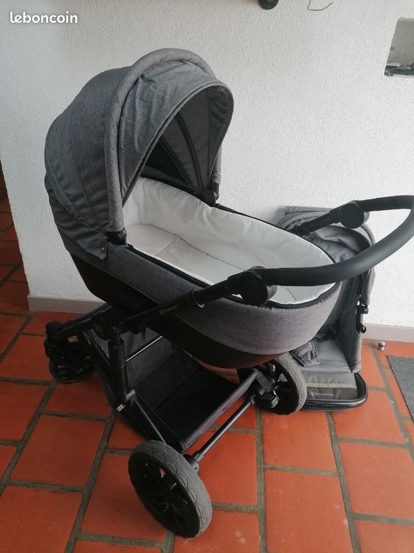 Poussette 3 en 1 Kinderkraft Moov - complète - bon état (image 10)