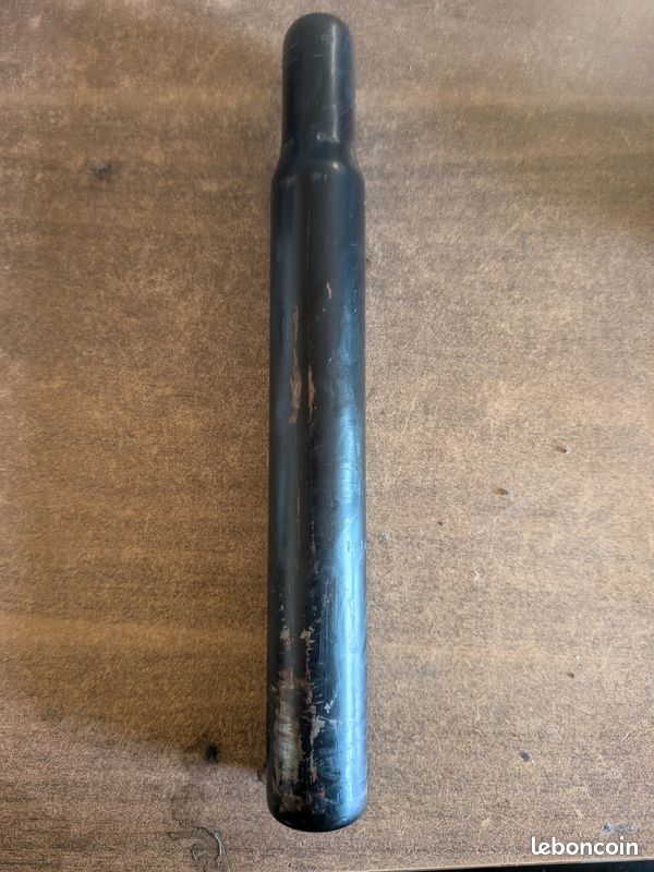 Tige de selle NL acier teinté noir 27.2 mm de vélo vintage saddle stem