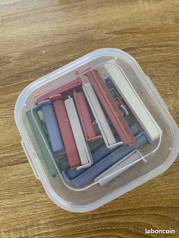 Lot de pinces de fermeture pour sachets – 3 tailles (image 1)