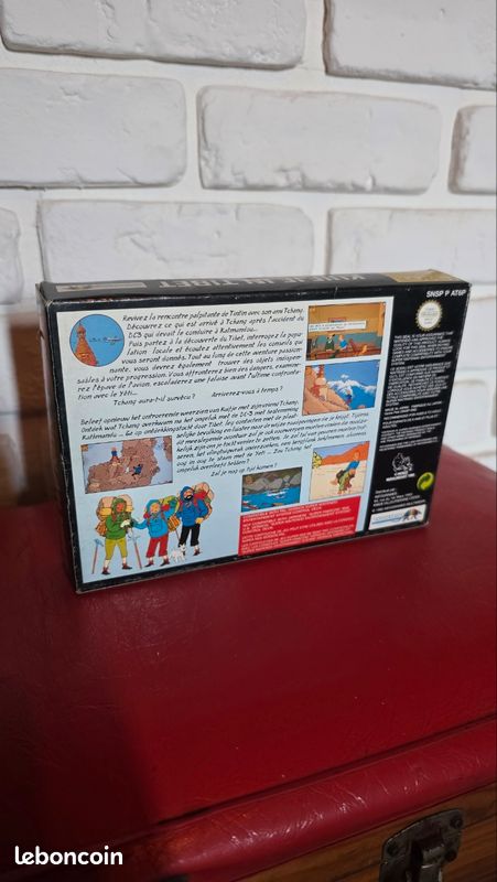 Tintin au Tibet – Super Nintendo SNES – Boîte + notices – PAL FAH (image 5)